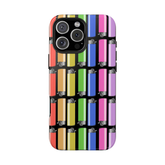 Rainbow Lighters iPhone Case