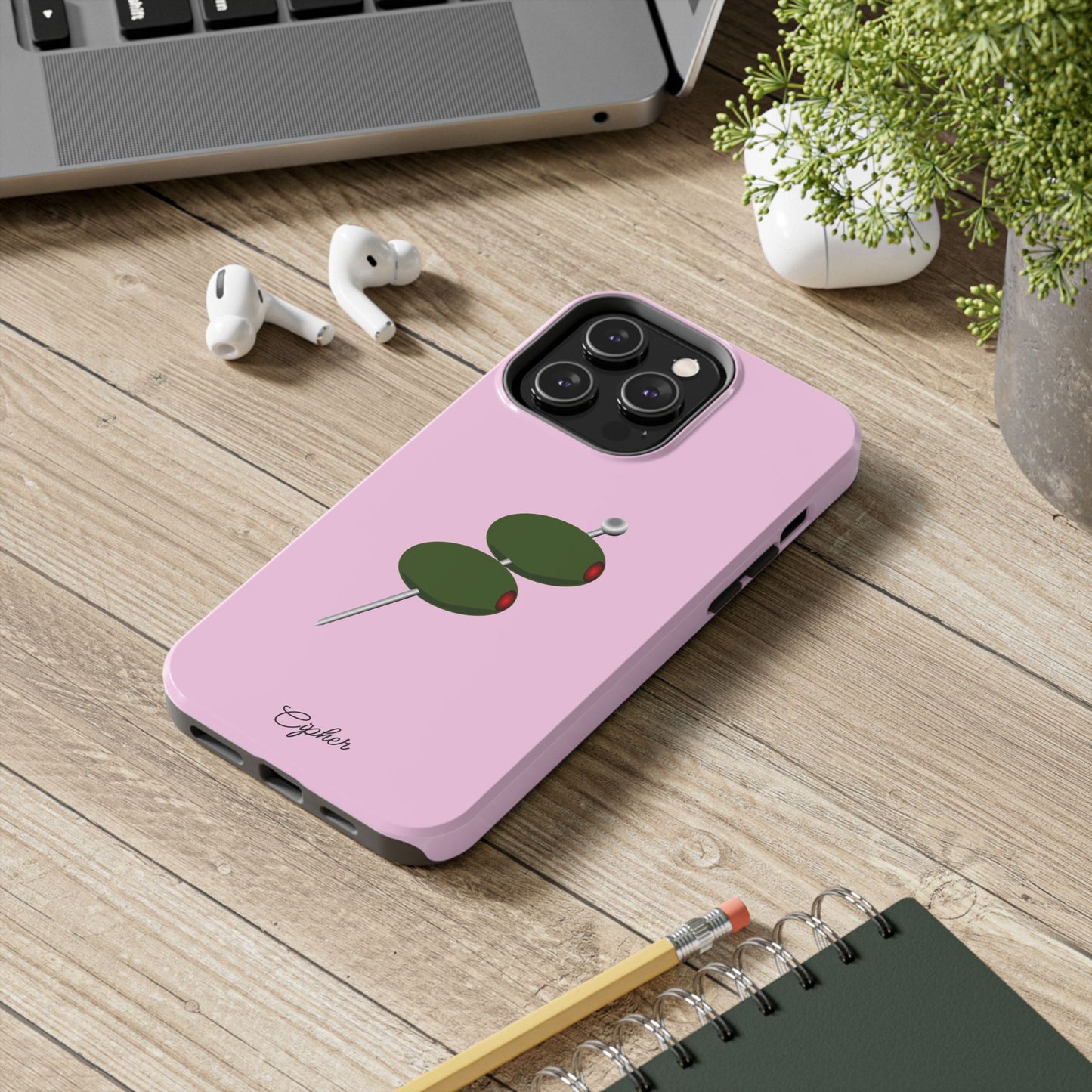 Olive You iPhone Case