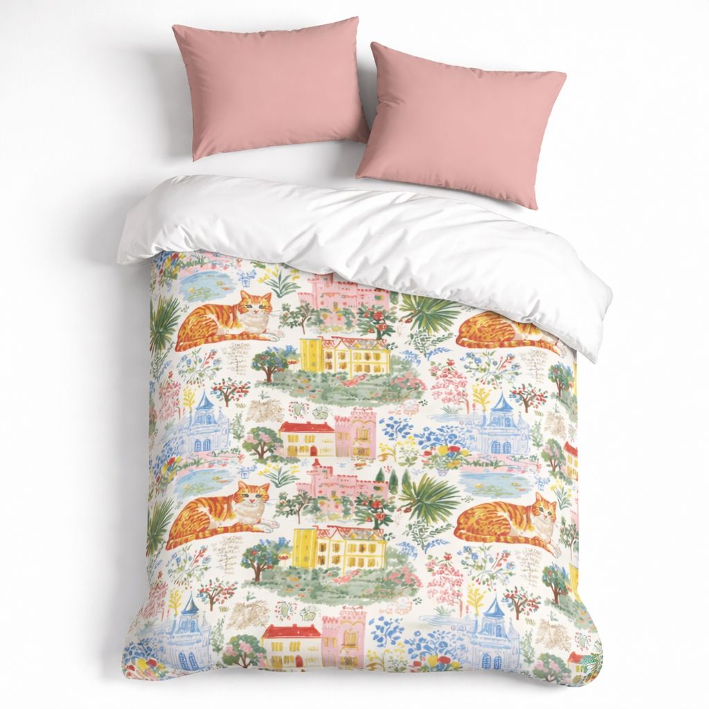 'La Chatte' Duvet Cover Set