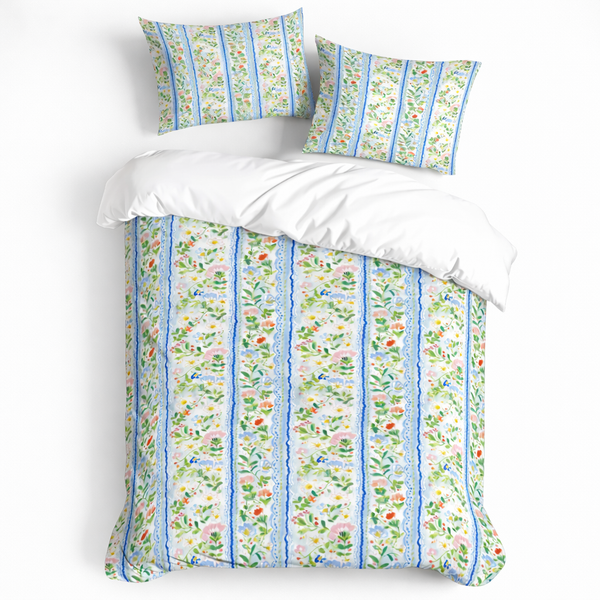 'Lace & Lilies' Duvet Cover Set