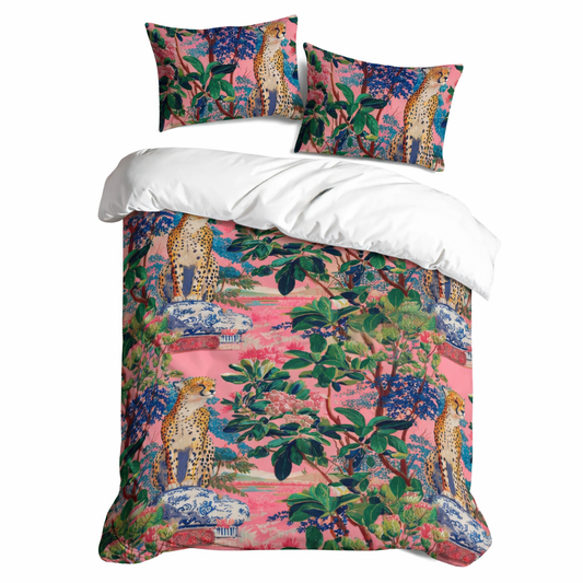 'Blush Dynasty' Duvet Cover Set