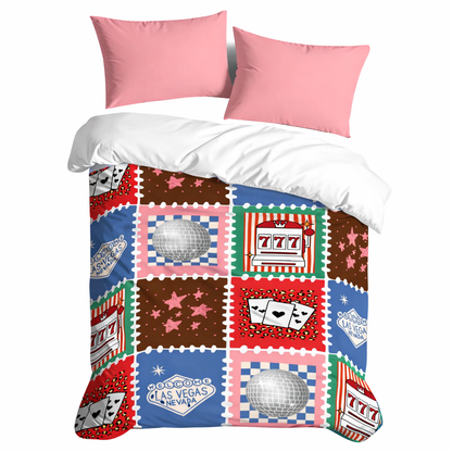 'A Night in Vegas' Duvet Cover Set