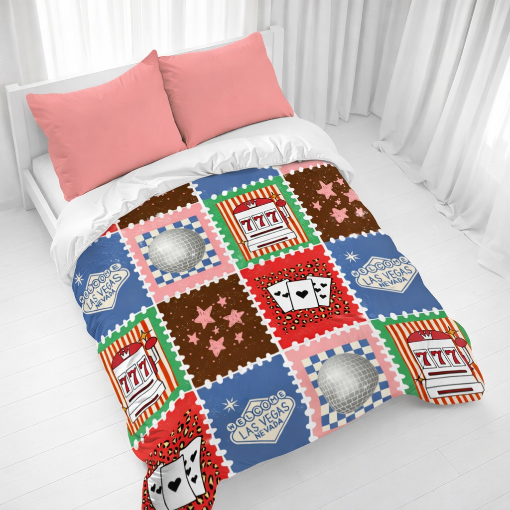 'A Night in Vegas' Duvet Cover Set