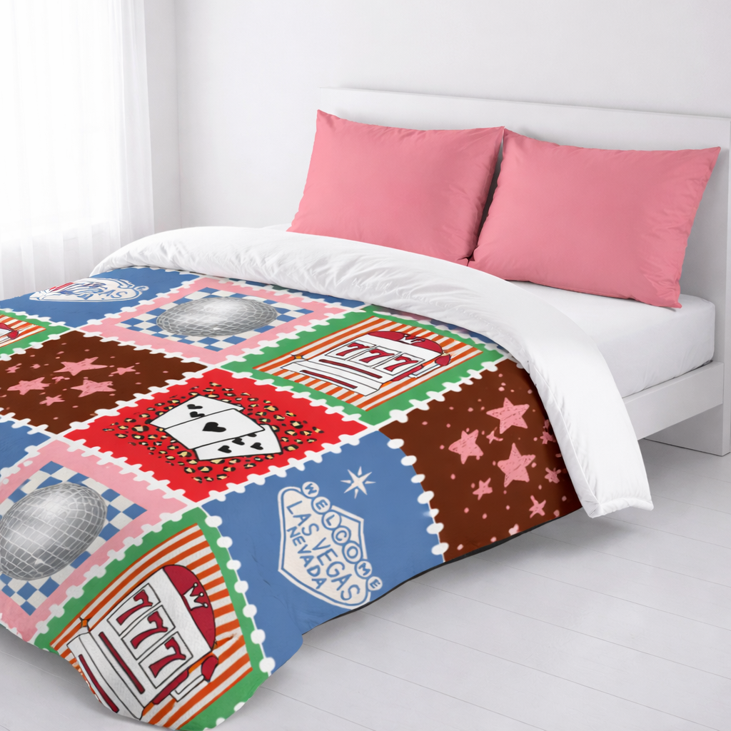 'A Night in Vegas' Duvet Cover Set