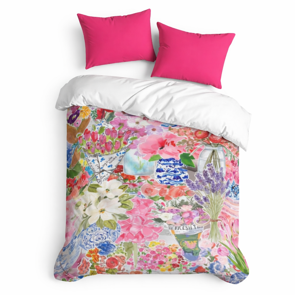 'Tea Garden' Duvet Cover Set
