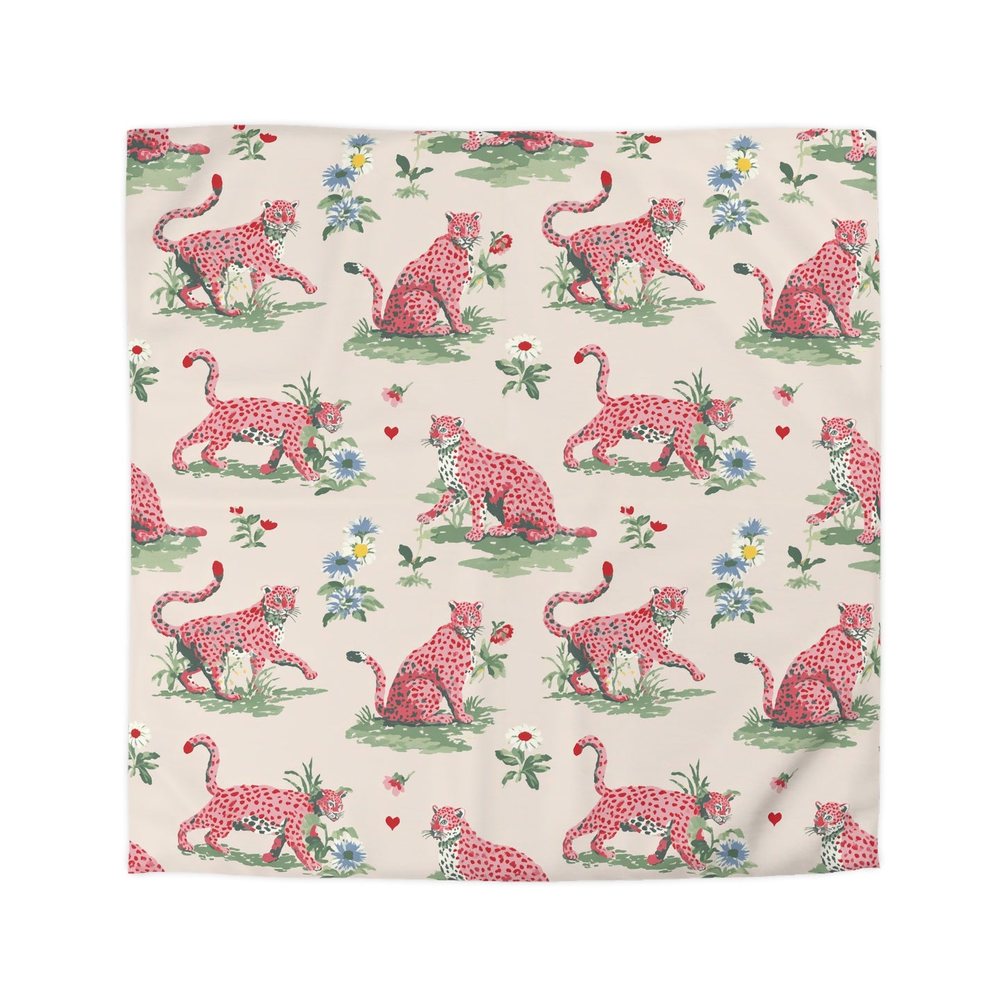 'Pink Prowler' Duvet Cover Set